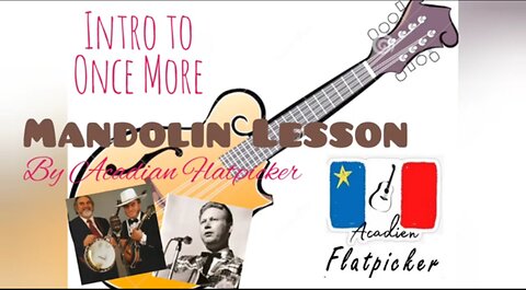 Mandolin Lesson - Intro to Once More