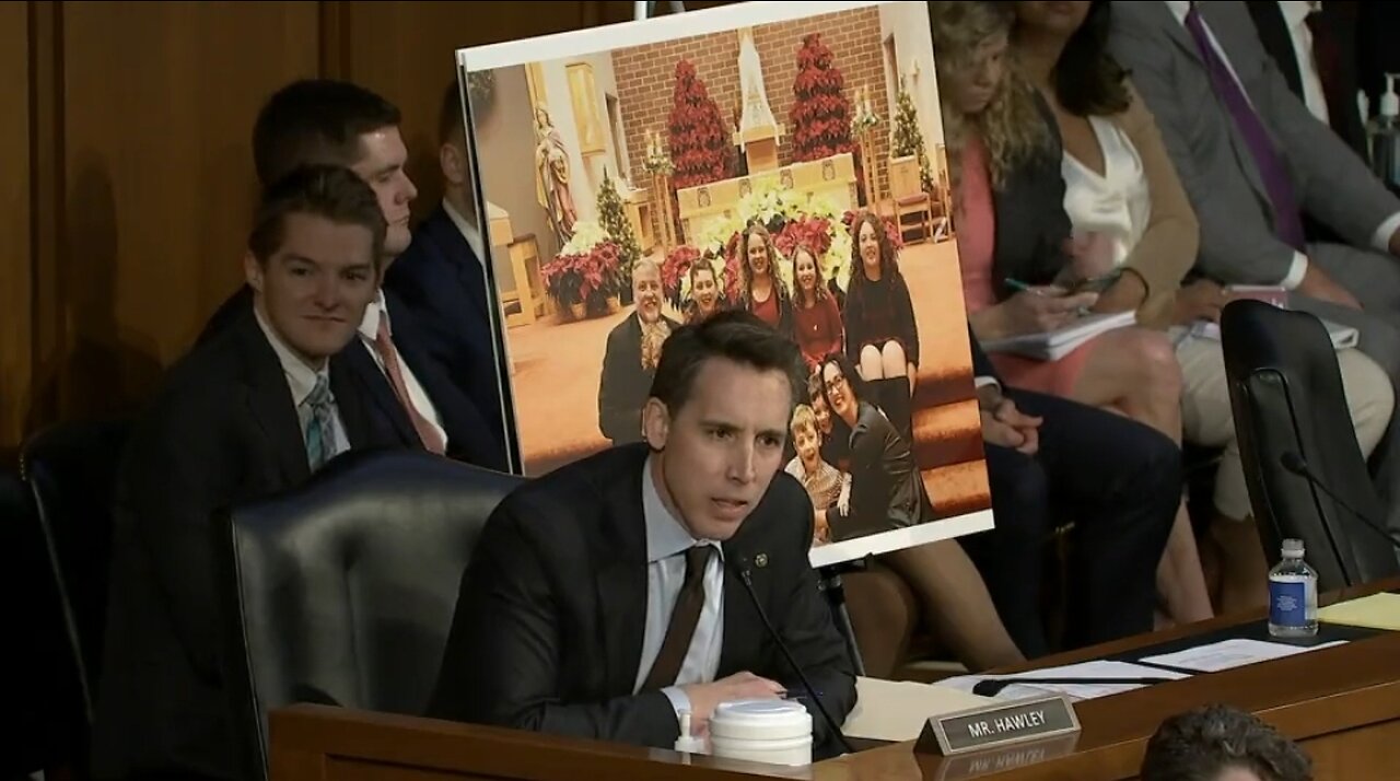 Sen Hawley: DOJ Is Using Left Wing Group Info To Target Catholics