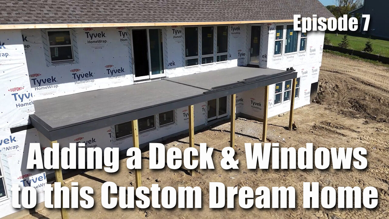 Building Brockton Lane - Episode 7 - Adding the Windows and Deck