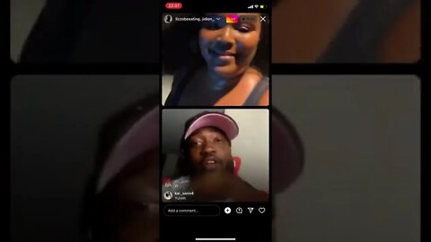 JIDION FLIRTS WITH LIZZO (IG LIVE) FULL IG STREAM!