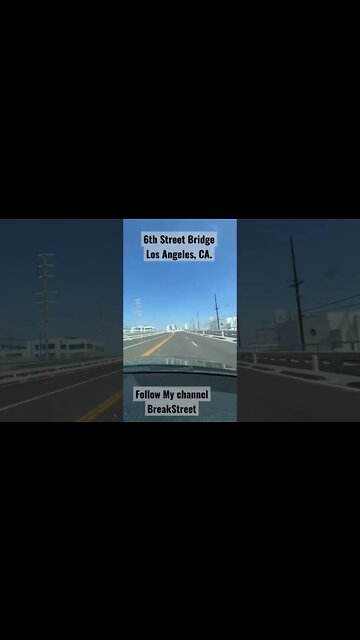 6th St. Bridge.. #losangeles #california #breakstreet #hiphop #nipsey #6thstreet #dtla