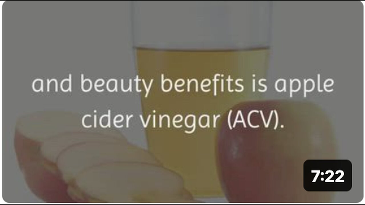 7 Surprising Beauty Benefits of Apple Cider Vinegar