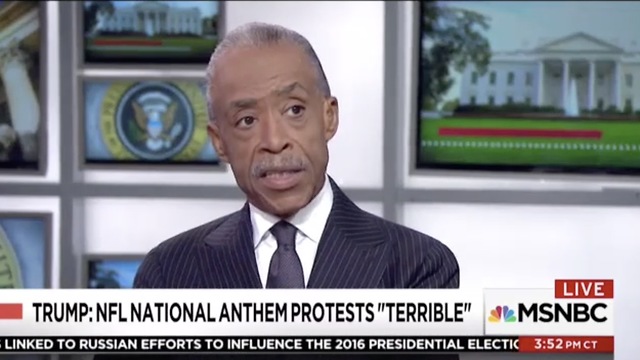 Sharpton Says NFL Like Plantation; All-White League Of Owners Making Decisions