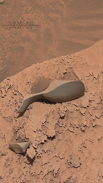 Som ET - 58 - Mars - Curiosity Sols 3385-3386