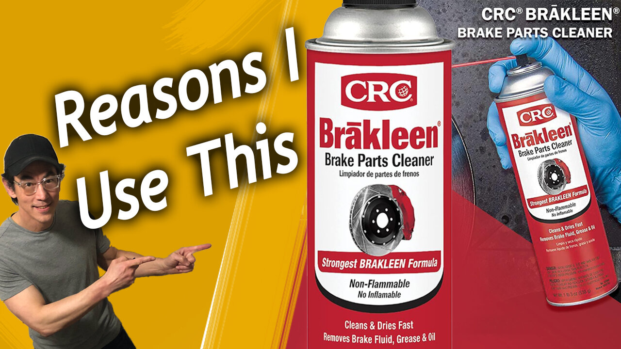 CRC Brakleen Brake Parts Cleaner, How It Works, Features, Benefits? Product Links