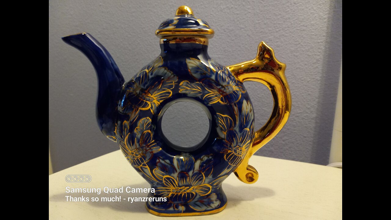 Beautiful Decorative Asian Teapot