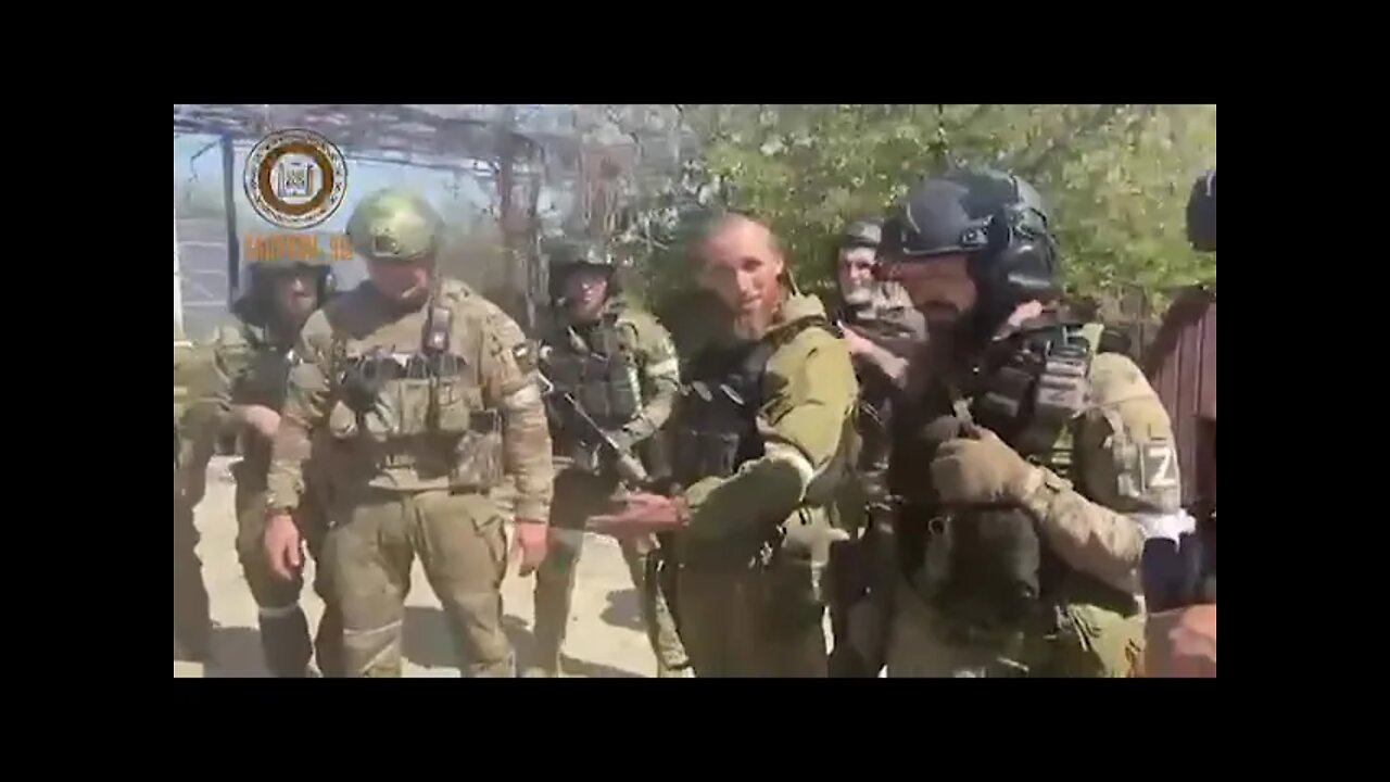 Chechen Special Forces Showing Abandoned Ukrainian Uniforms & Equipment In Popasnaya Pt.4