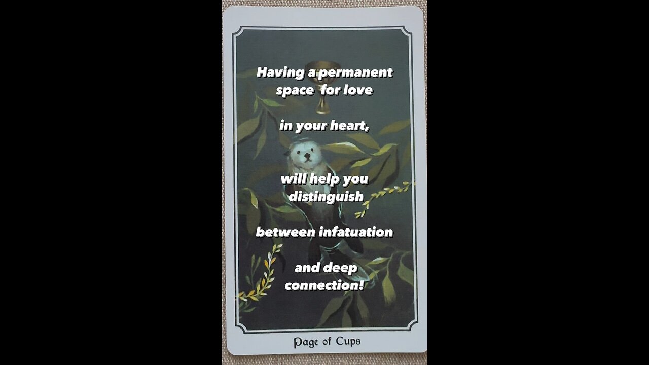 MEDITATION #love #infatuation #passion #deepconnection #tarot #tarotary #dailycard