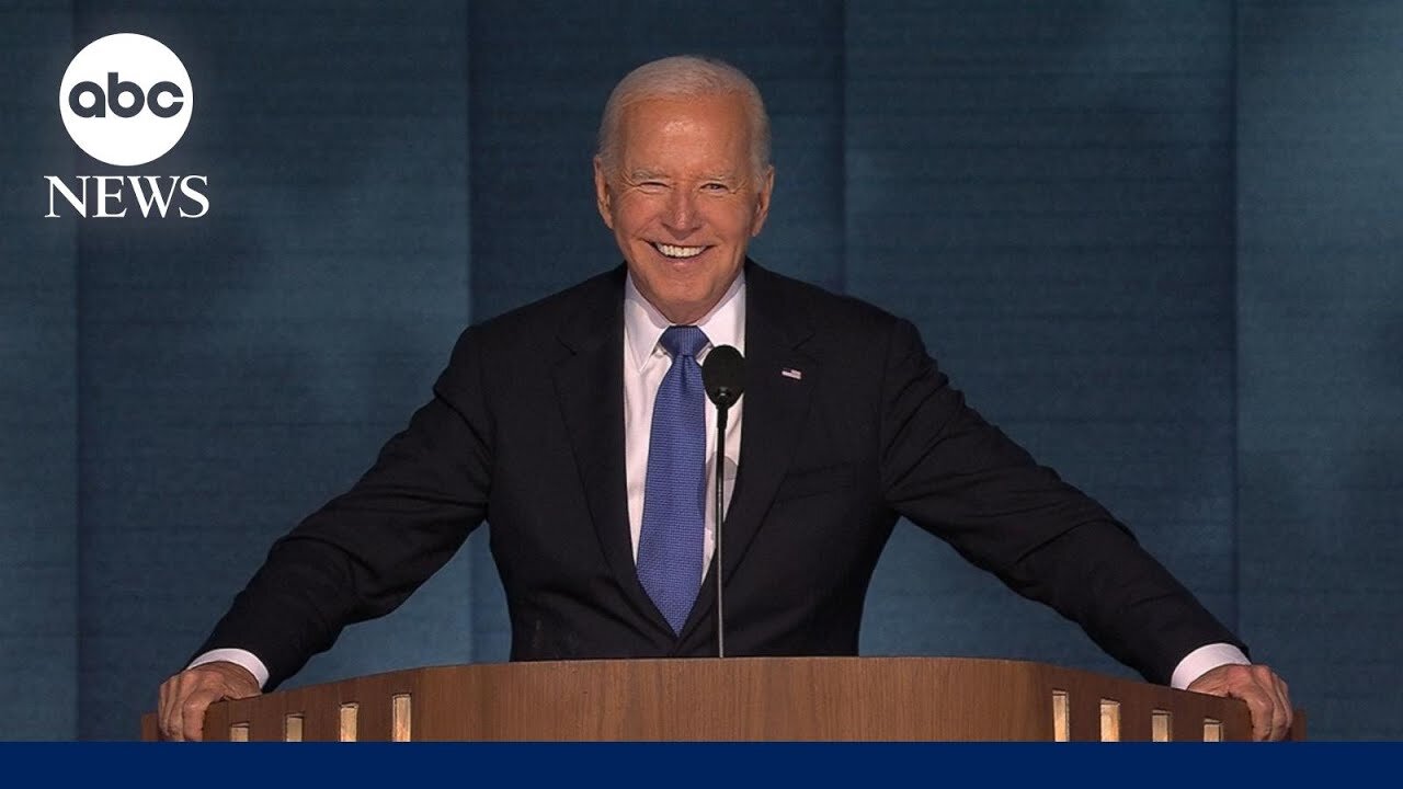 FULL SPEECH: Joe Biden’s full speech at the DNC