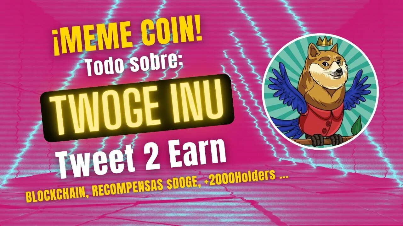 TWOGE INU 🤑🤑 12h del LANZAMIENTO y VOLANDO (CONFIRMAMOS Temporada MEME COINS)