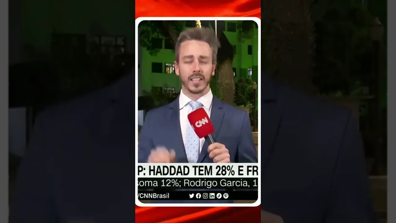 Para Haddad indicado de bolsonaro e maior ameaça em sp .@shortscnn