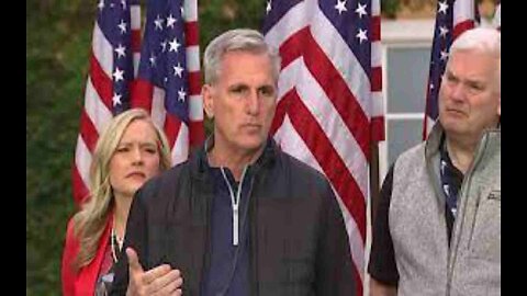 McCarthy Says Americans Should Not Protest If Trump Is Indicted
