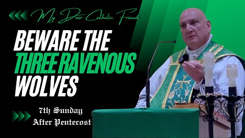 Beware The Three Ravenous Wolves | 7th Sunday After Pentecost (2024)
