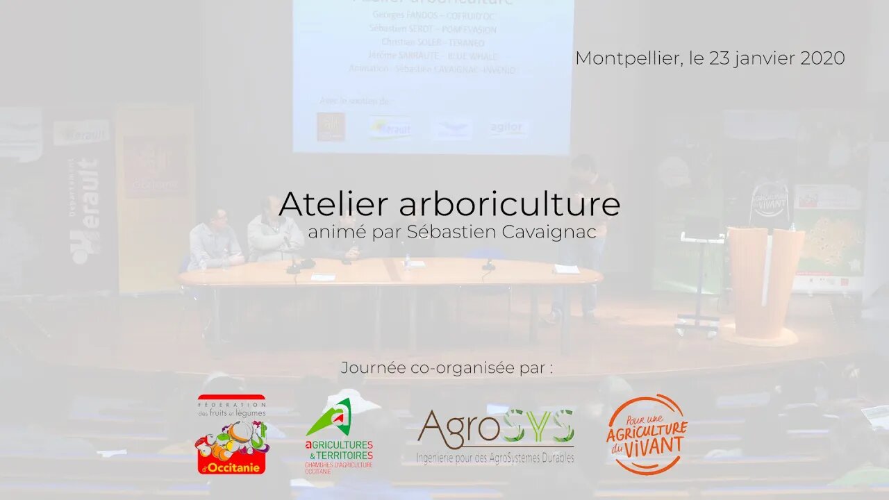 Atelier arboriculture sur sol vivant