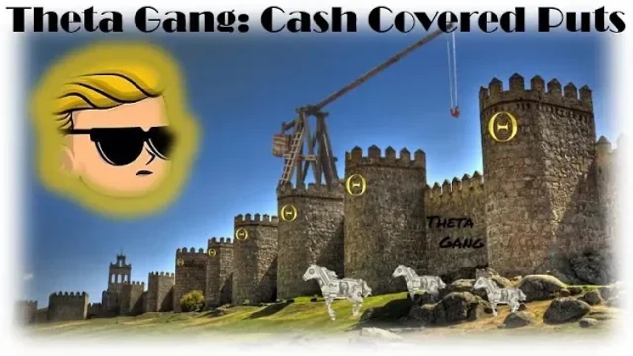 Cash Covered Put (Cash Secured Put): Theta Gang Strategy #2 | Wall Street Bets