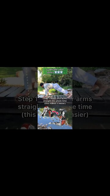 Want to learn the Hindu push-up? Do this 💪