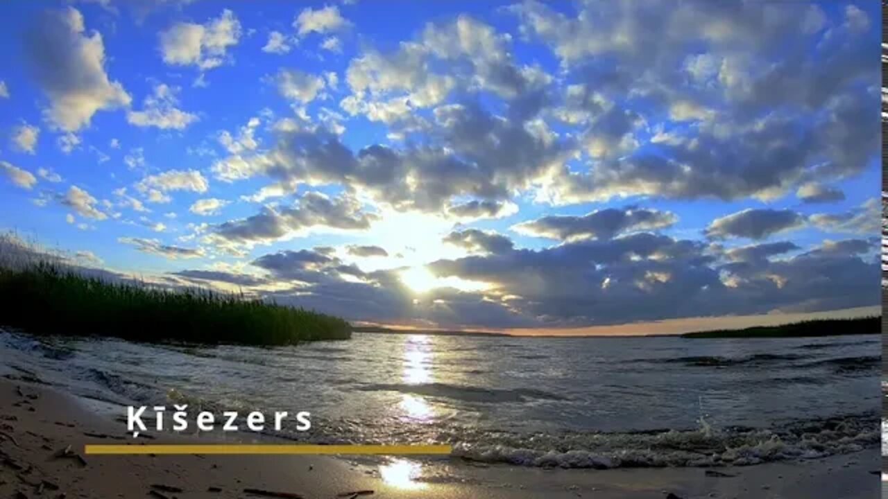 Sunsets at Ķīšezers