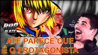 REACT Rap do Kurapika (Hunter X Hunter) - OLHOS CARMESIM BLAZE 12 - MELHOR DO MUNDO