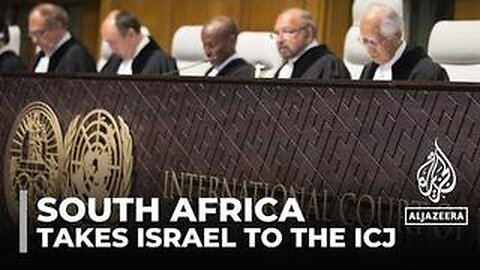 ⚠️ 🚨 AL JAZEERA / ICJ HEARS ISRAEL GENOCIDE CASE !!