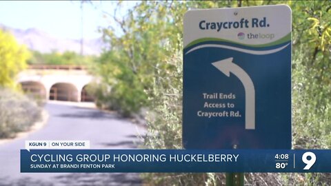Cycling group honoring Chuck Huckelberry