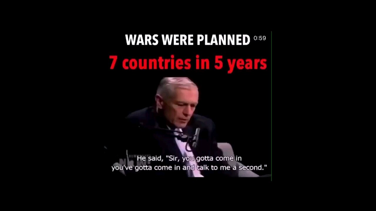 9/11 was the false flag to destroy 7 muslim countries in 5 years