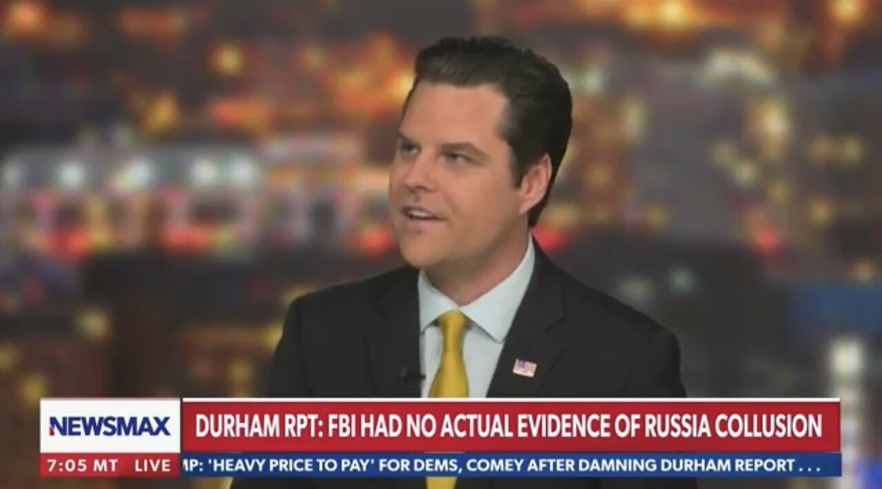 Durham Report: FBI Had No Actual Evidence Of Russian Collusion