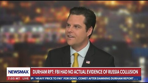 Durham Report: FBI Had No Actual Evidence Of Russian Collusion