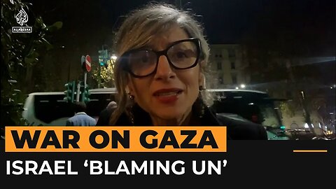 UN expert says Israel is 'blaming the messenger' on Gaza | Al Jazeera News Feed