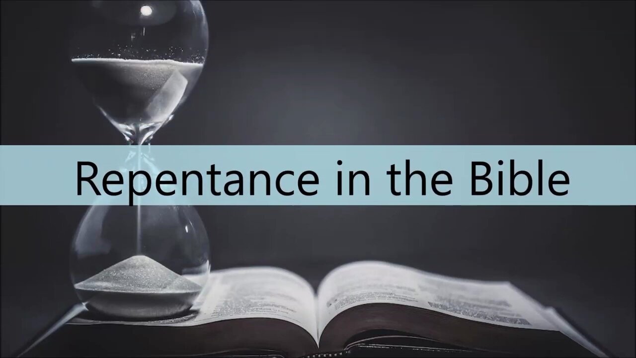 Repentance in the Bible 📖