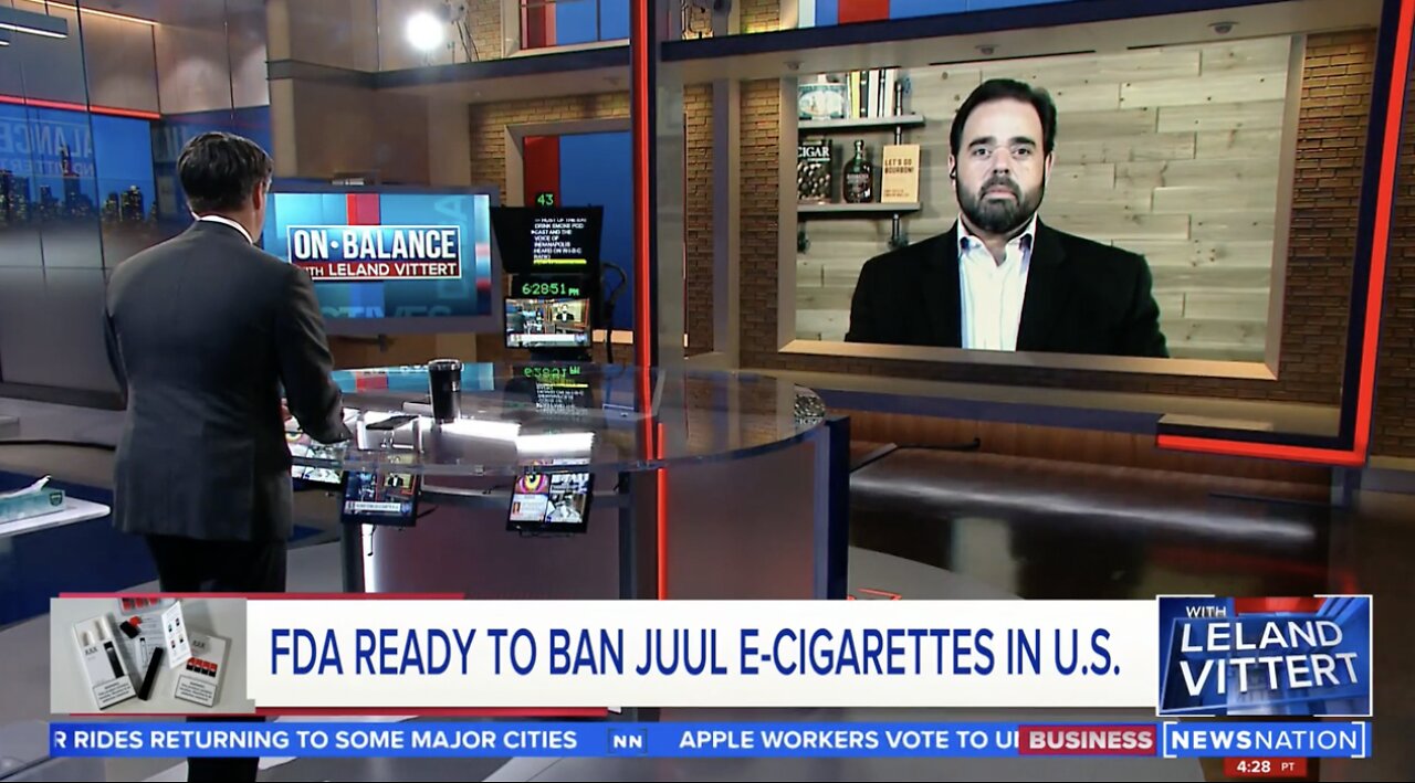 The FDA Bans The Sale of Juul Brand E-Cigarettes - Tony Katz on NewsNation