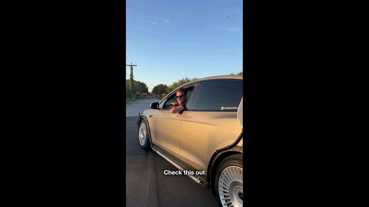 Brand new car