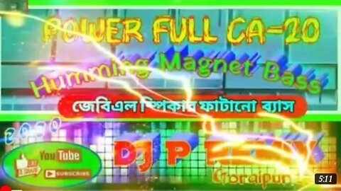 Tere Ishq Mein Nachenge || Power Full CA-20 Humming Magnet Bass Mix || DJ P Remix ( Goraipur Se)..