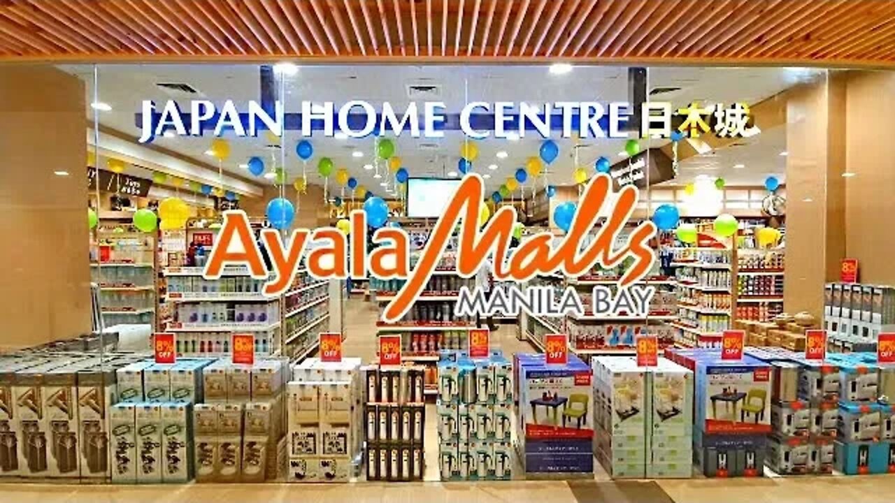 Japan Home Centre in Ayala Malls Manila Bay|Biggest Branch?