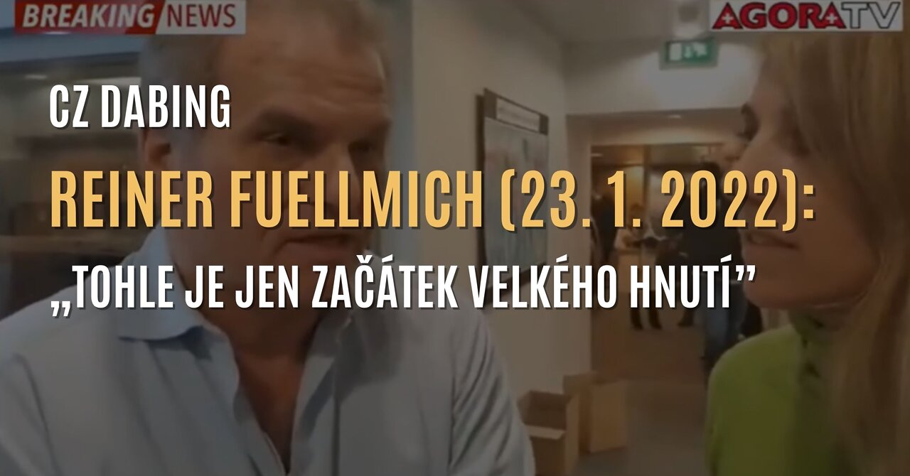 Reiner Fuellmich: O chystaných soudních žalobách | „Tohle je jen začátek velkého hnutí” (CZ DABING)