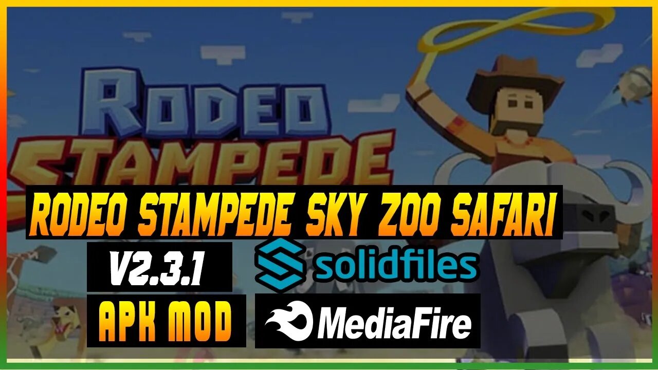 Rodeo Stampede Sky Zoo Safari v2.3.1 Apk Mod [Dinheiro Infinito] - ATUALIZADO