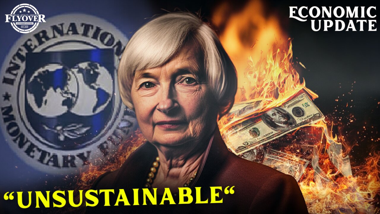 ECONOMY | IMF Warns: The US debt situation looks 'unsustainable,' and corporate defaults are rising