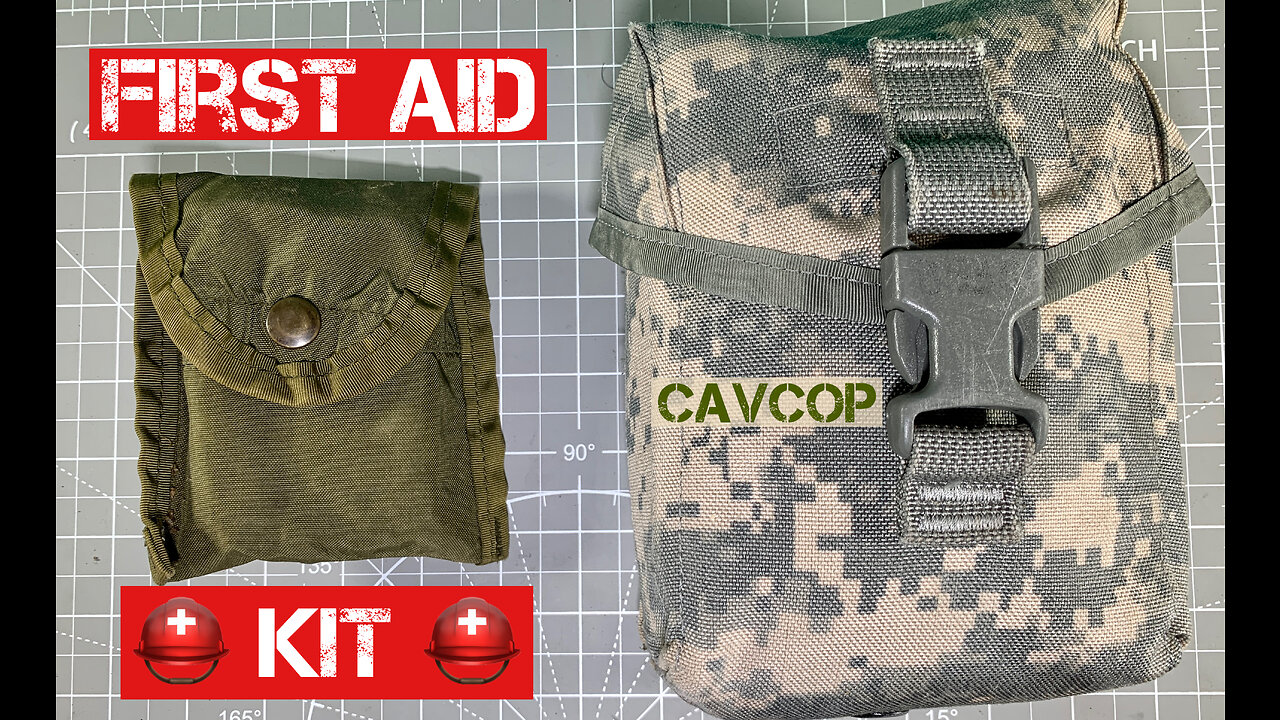 INTRO TO MY VEHICLE SETUP AND MILITARY AID DRESSING/KIT'S