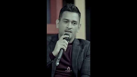 M S Dhoni Motivational Speech