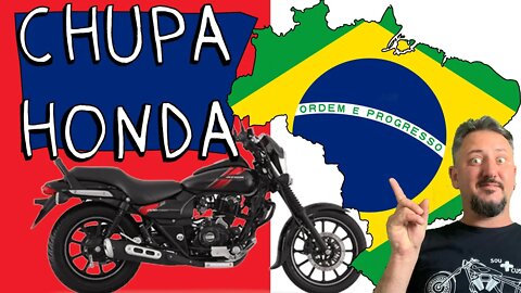 CHUPA HONDA, Bajaj e BRASIL, porque a MARCA dará muito certo no PAÍS