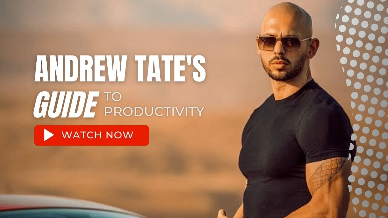 Andrew Tate - The ONLY Way To Stop Procrastinating and Being Lazy