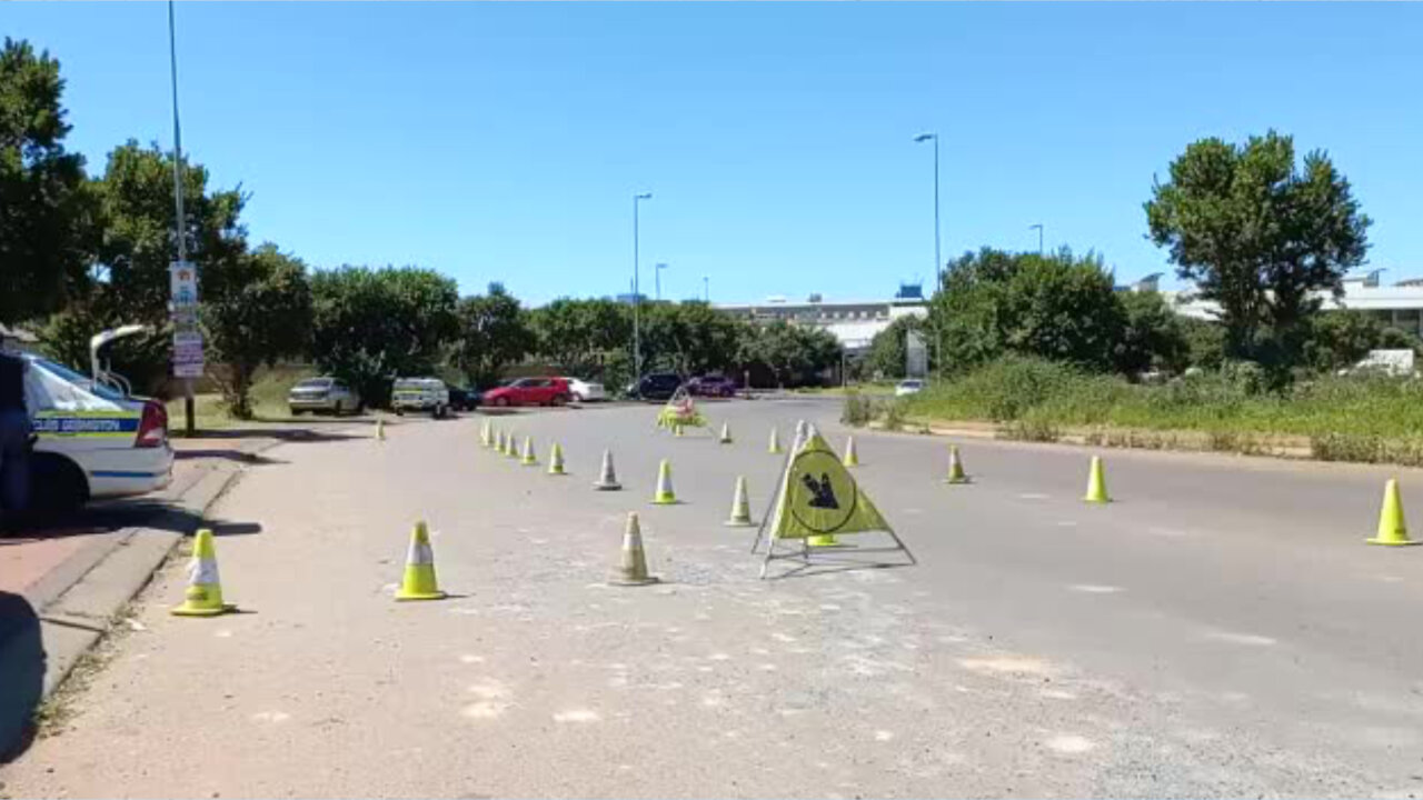 Watch: SANDF Deployed to Thelle Mogoerane Hospital Amidst Public Service Workers' Strike