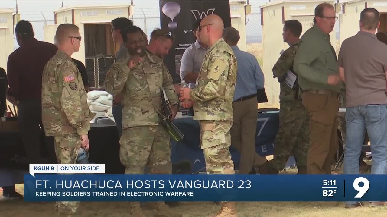 Fort Huachuca hosts Vanguard 23 event featuring new technology and training