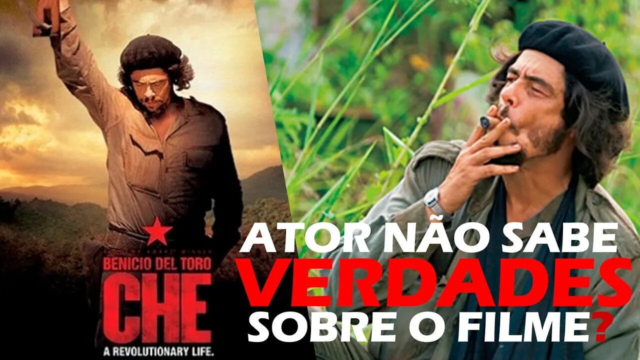 Ator que faz o filme CHE GUEVARA não sabe responder as perguntas da entrevistadora #cheguevara