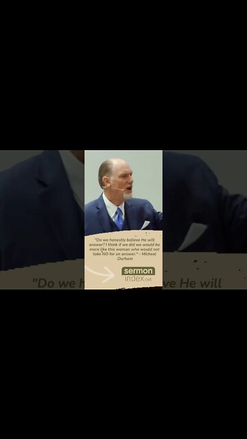 Persevering In Prayer - Micheal Durham #shorts