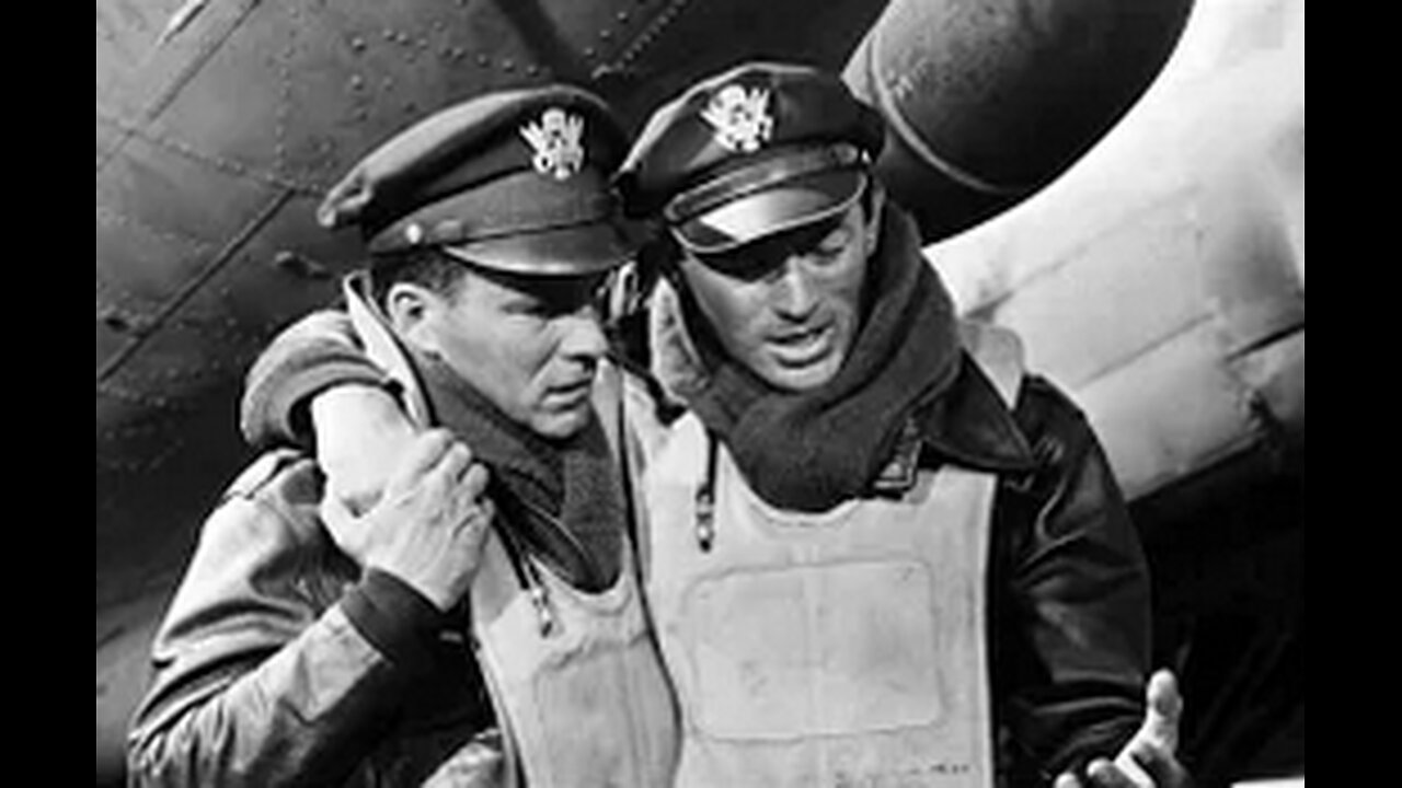 Twelve O'Clock High ⭐️ FULL MOVIE ⭐️ Gregory Peck, Hugh Marlowe & Gary Merrill ⭐️ WWII 1949 War Film