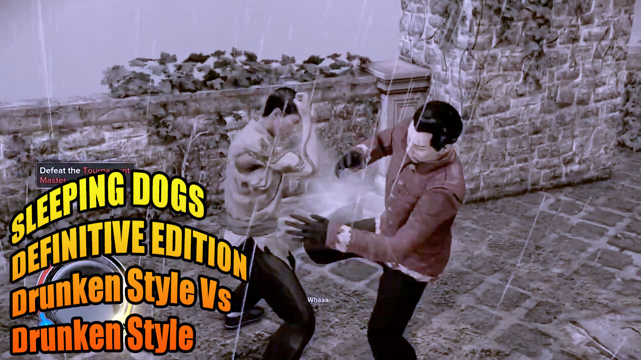 Sleeping Dogs: Definitive Edition - Drunken Style Vs Drunken Style