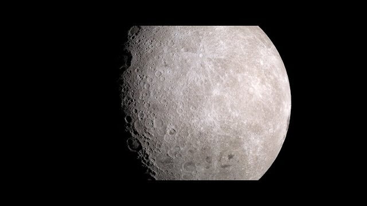 NASA's 4K Moon Images Set to Clair de Lune