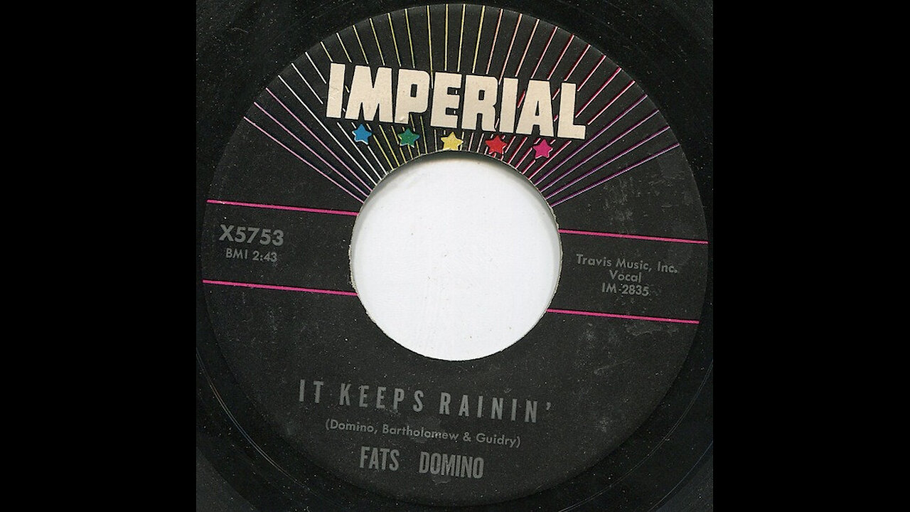 Fats Domino --- It Keeps Rainin'