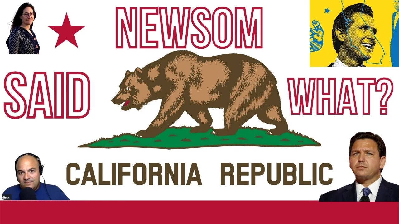 139: Newson Challenges Desantis To A debate, California Is A Lost Cause!