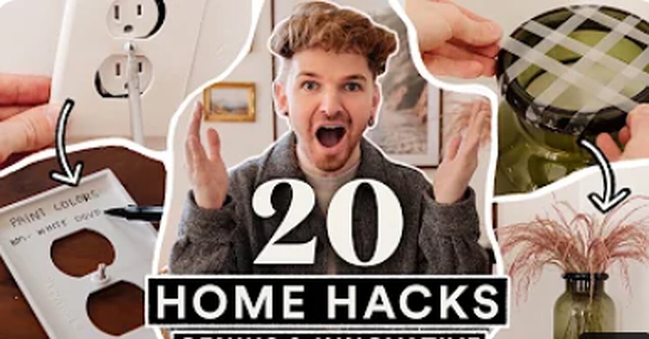 20 GENIUS Home Hacks That CHANGED MY LIFE 🏠 DIY Hacks to Save Time + Money!